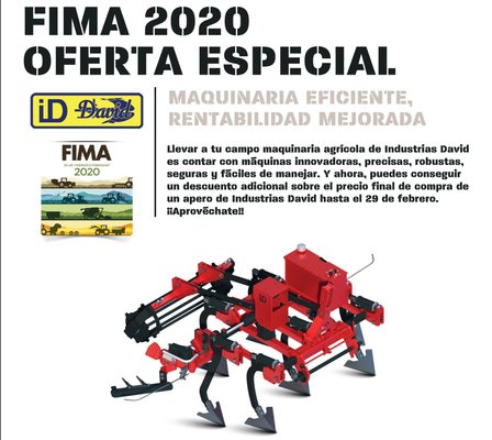 Oferta especial FIMA 2020